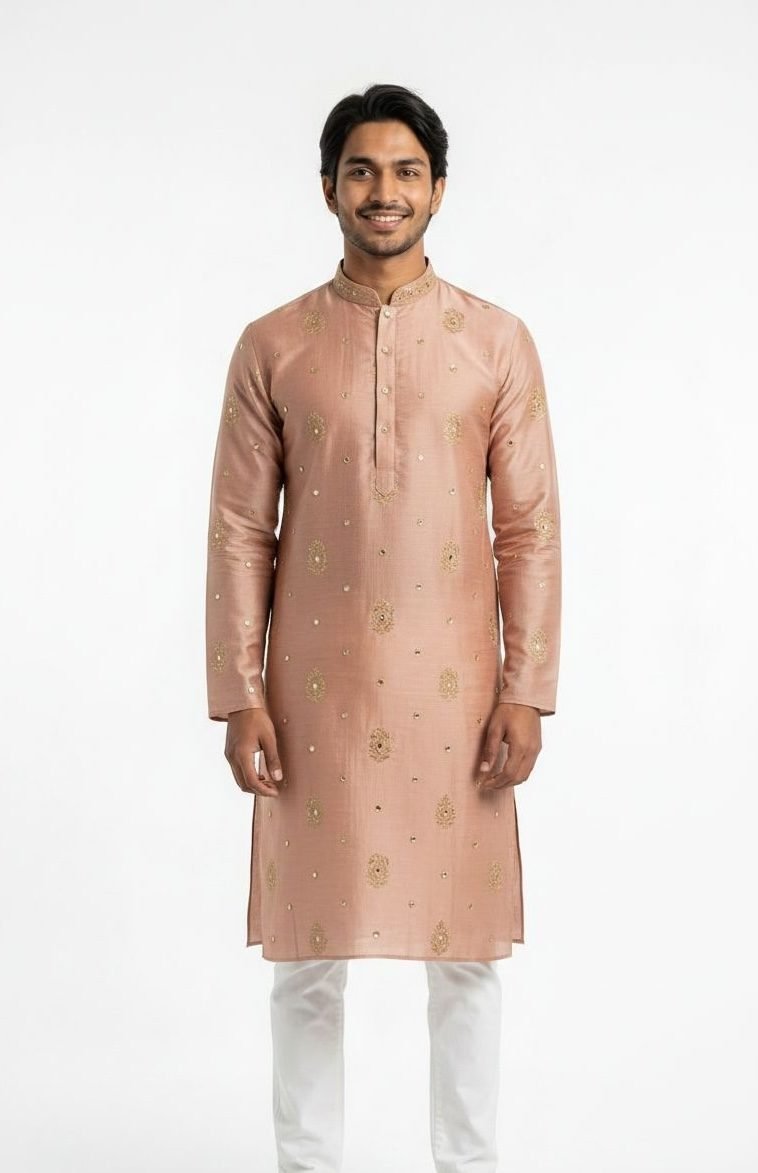 Kurta on male model